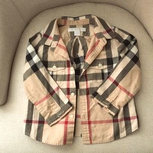Burberry shirt.